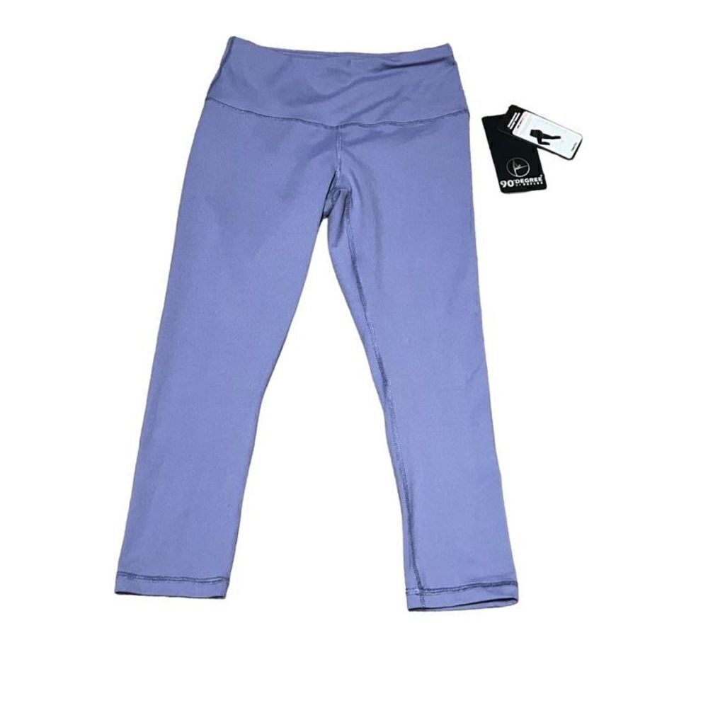 Reflex 90 Degrees NWT Alpine Iris Powerflex Capri Leggings Size Small CW6376